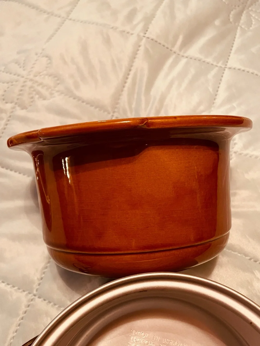 Jr. Cookin Crock Removable Stoneware Slow Cooker - Peach/Tan